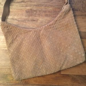 Vintage Woven Leather Bag
